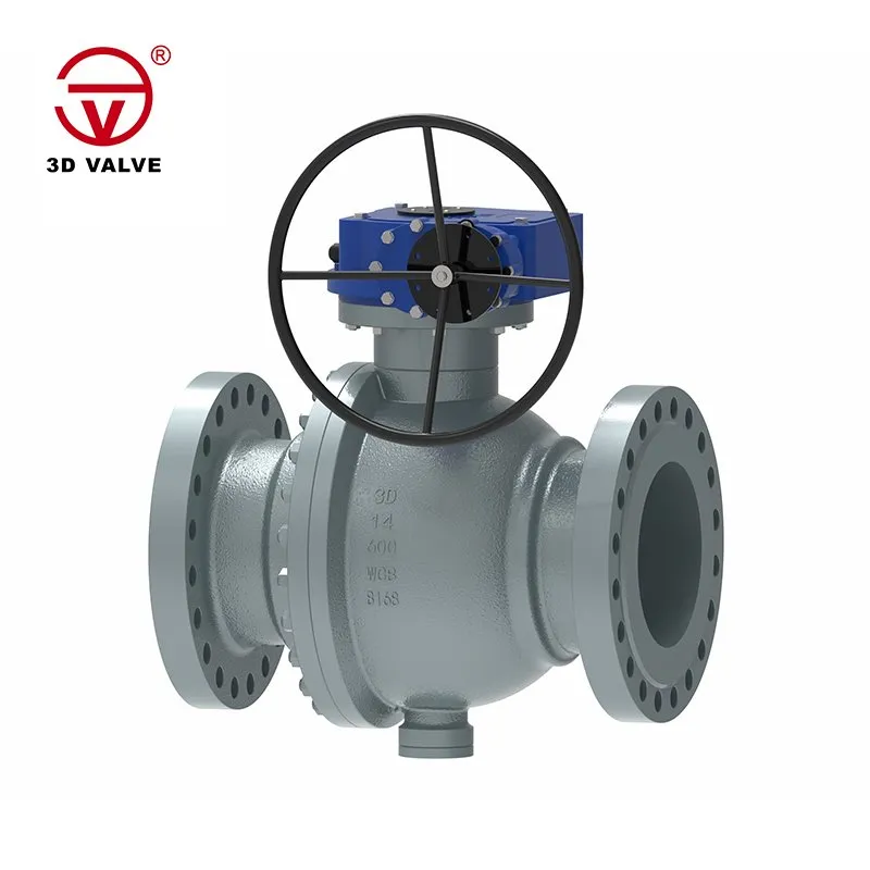 Gear Operated Trunnion Ball Valve