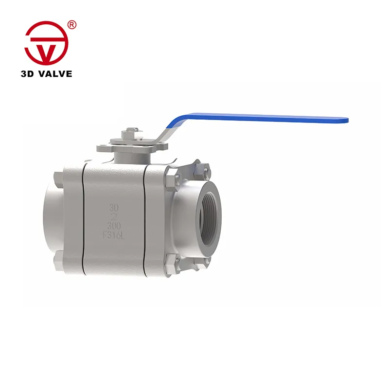 HIGH PRESSURE STAILESS STEEL NPT END BALL VALVE
