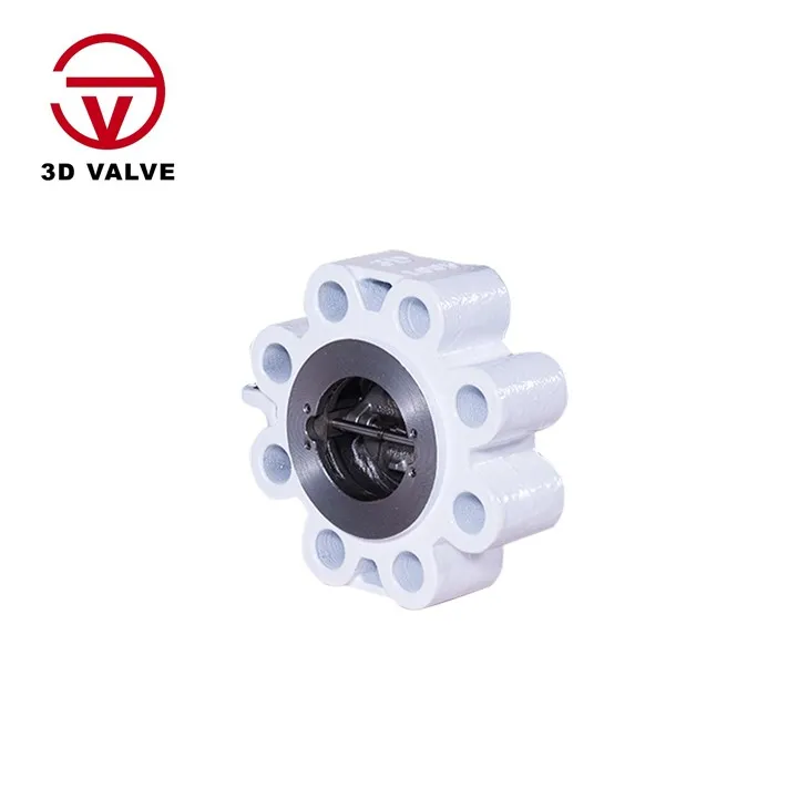 Lug-Type Dual Disc Wafer Check Valve
