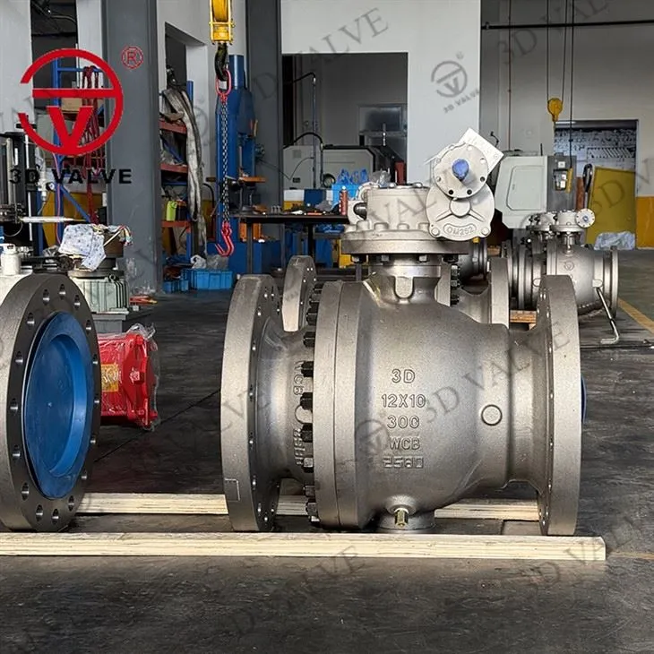 Zawór kulowy montowany na czopie o zmniejszonym otworze